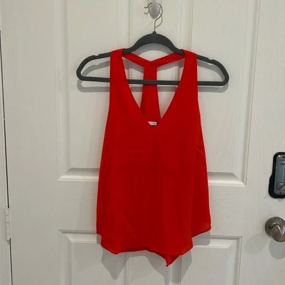 NWT Three Eight Two x Revolve OWEN V NECK RACERBACK TANK - Picture 1 of 6